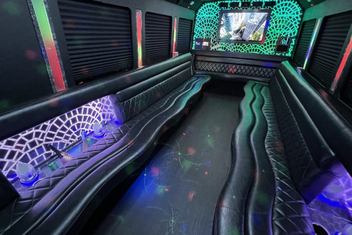 Scranton Limo Bus Interior