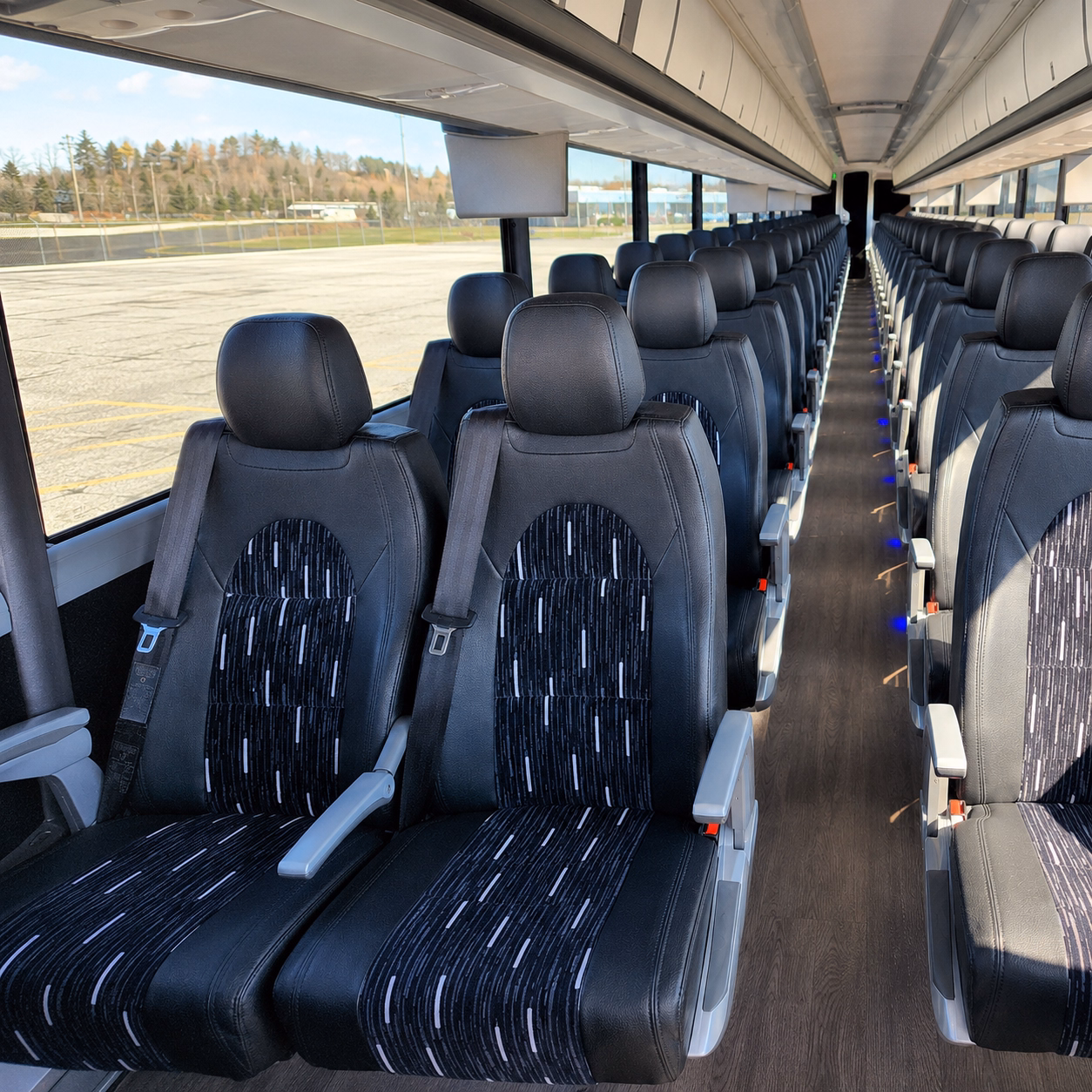 scranton airport transportation onboard seating