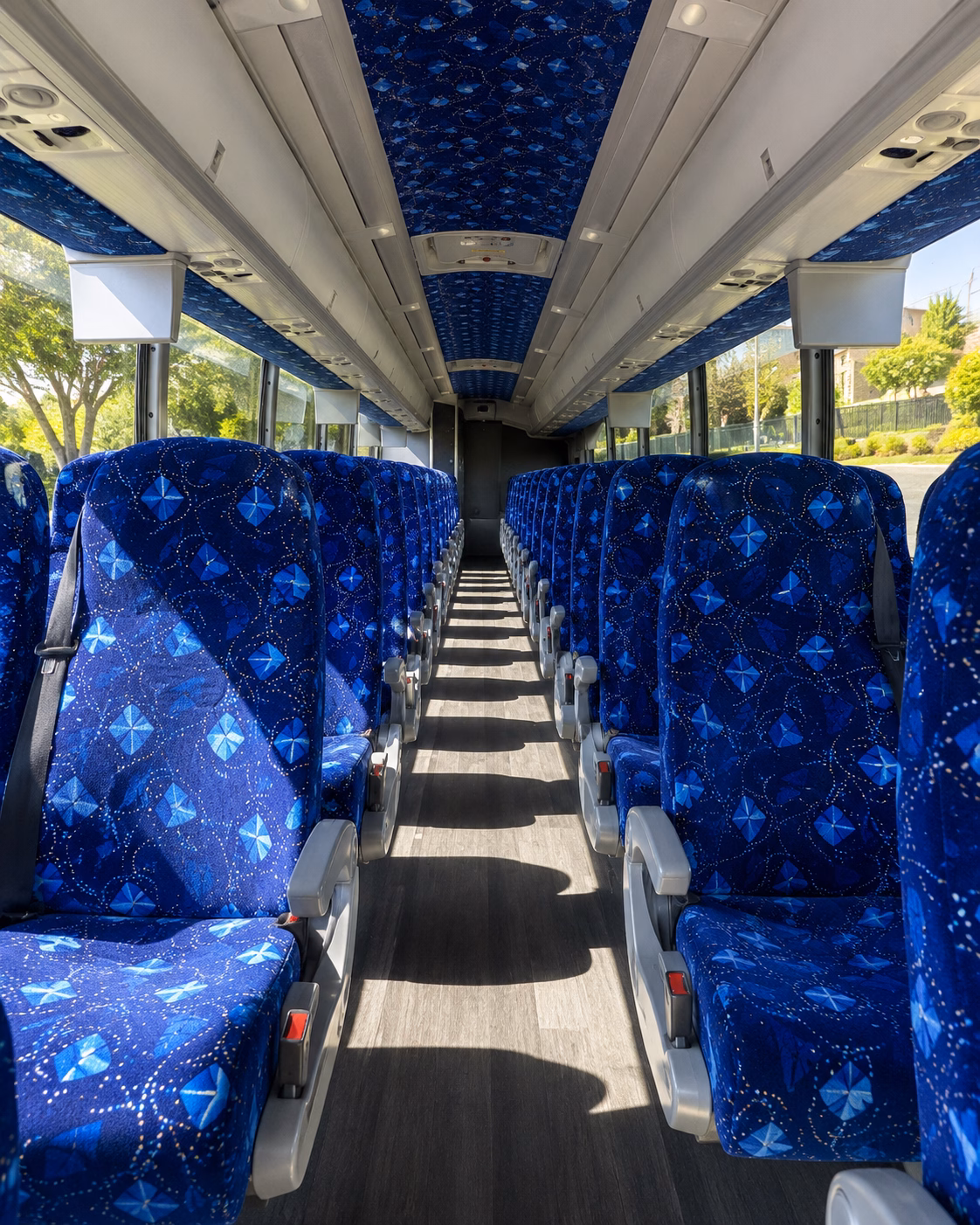 scranton charter bus interior gallery