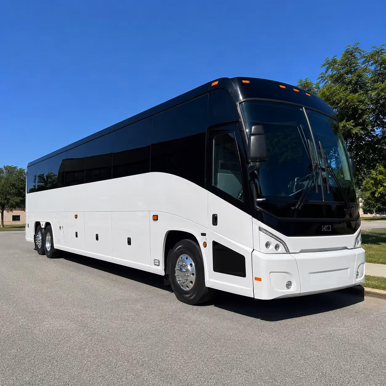 scranton charter bus rental exterior