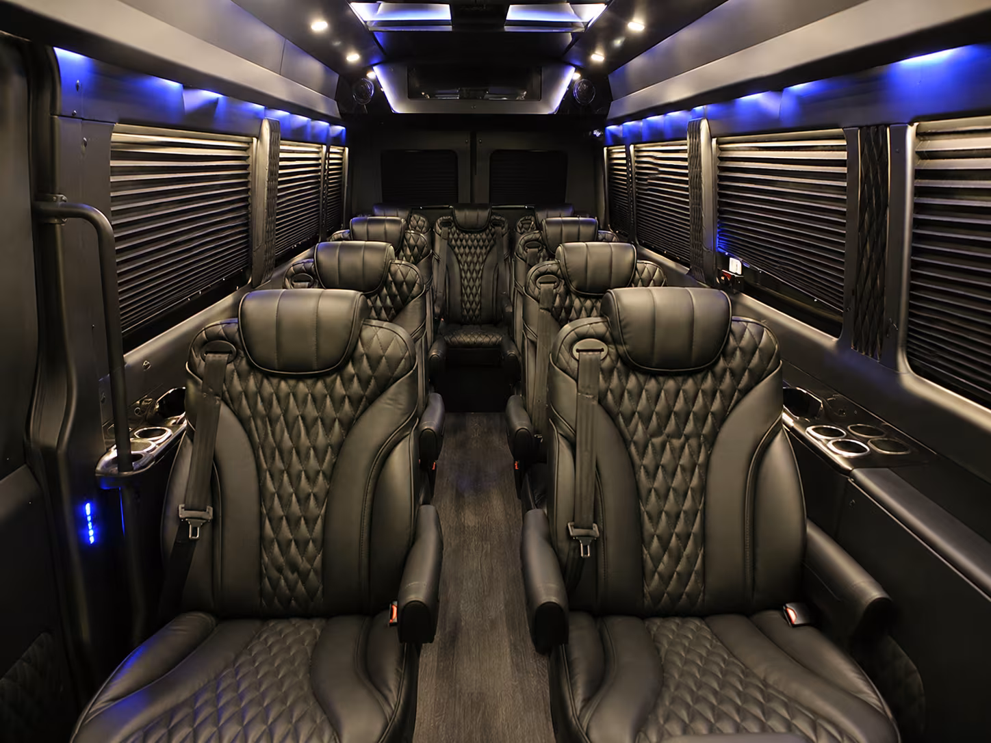scranton corporate event transportation onboard seating