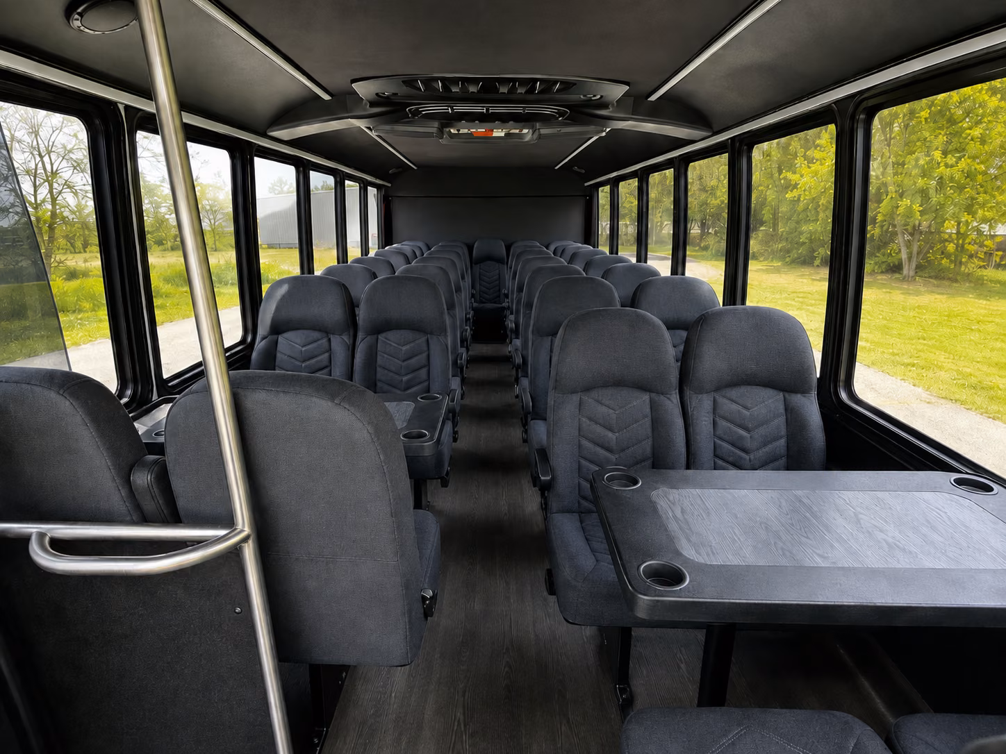 scranton employee transportation onboard seating